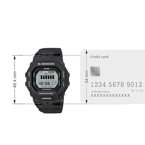 Image of Casio G-Shock GBD-200-1A1DR Digital Clear Watch Men (G1760)