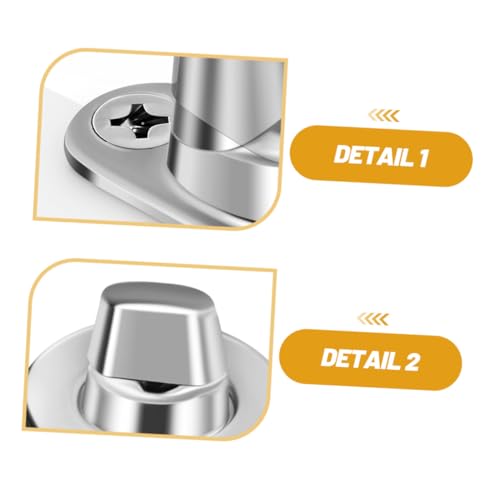 Attaches à verrouillage torsion solides avec œillets extérieurs