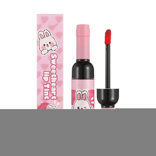 Pintalabios Para Mujeres | Brillo Labial Nutritivo - Brillo Líquido Color Vino Acabado Mate Resistente Al Agua Para Citas Y Reuniones Familiares