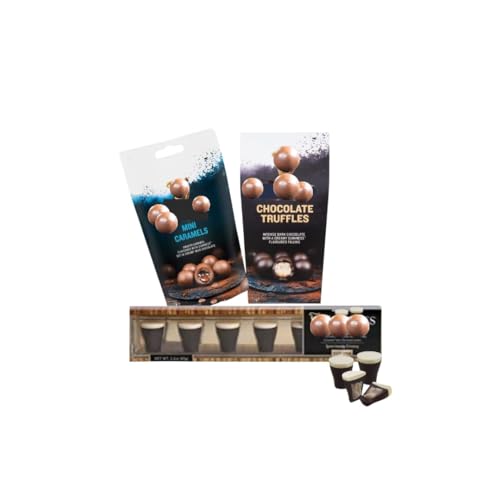 Guinnesss Chocolate Lover Hamper Gift Box - Includes Guinness Dark Chocolate Bar - Pints & Caramel Chocolate