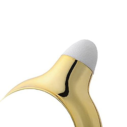 Image of Deemark Eyes Massager For Dark Circles | Blood Flow Control | Personal Massage Machine For Women | USB Rechargeable | Under-Eye Massager | Gold