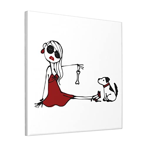 Daichi Miura アートパネル 正方形 アートフレーム 絵画 キャンバス 額付き パネルアート ポップアート モダンアート 現代 壁掛け インテリア 装飾 飾り絵 アート て取り付けやすい30*30cm