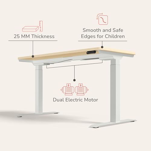 Image of Interio by Godrej Stance Dual Motor Height Adjustable Work Desk