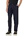 Price comparison product image DOCKERS Men's Classic Fit Signature Khaki Lux Cotton Stretch Pants-Pleated (Regular and Big & Tall) Casual Navy, 40W x 32L