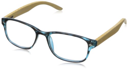 Peepers Bravo Bamboo Rectangular Readers