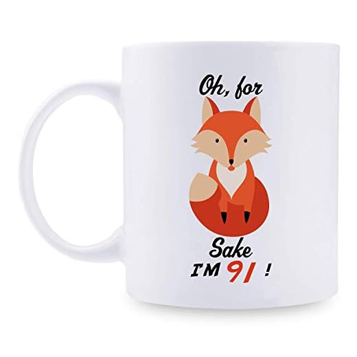 91st Regalos de cumpleaños para mujeres - 1929 Regalos de cumpleaños para mujeres, 91 años de edad Regalos de cumpleaños Taza de café para mamá, esposa, amiga, hermana, ella, colega, compañera de trab