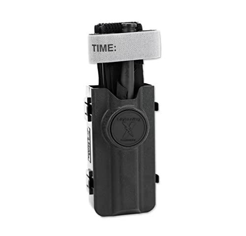 C-A-T Tourniquet w/Lightning X Molded Rigid Combat Case/Holder + Gen 7 CAT - Black (Includes TQT)