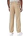 Amazon Essentials Men's Classic-Fit Expandable-Waist Pleated Dress Pant, Khaki Brown, 52W x 32L