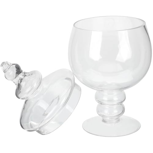 Tarro almacenamiento seguro dulces vidrio galletas CRAFTHROU cocina restaurantes 2