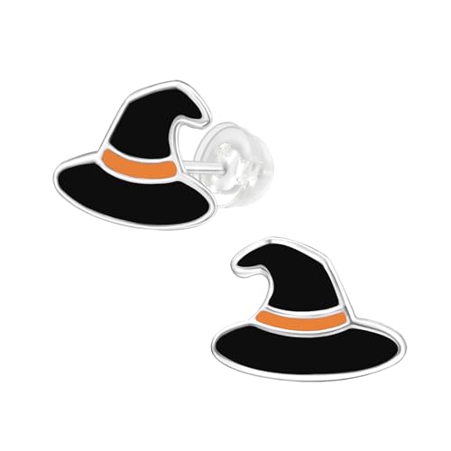 925 Sterling Silver Children's Halloween Stud Earrings