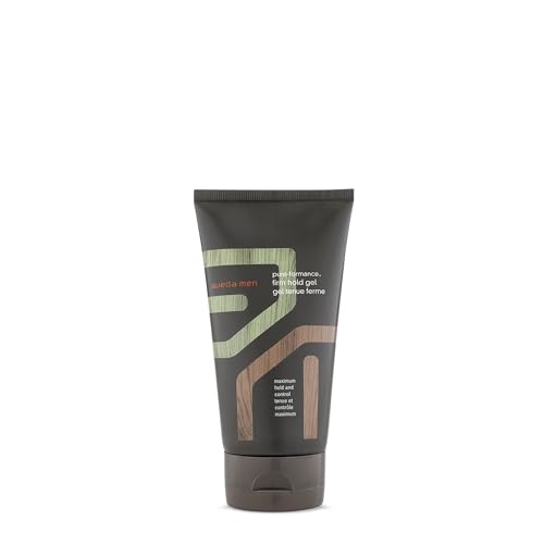 Aveda Men Pure-Formance Firm Hold Hair Gel for Men | Maximum Hold, Control, Shine | 93% Naturally Derived*, 5 Fl Oz