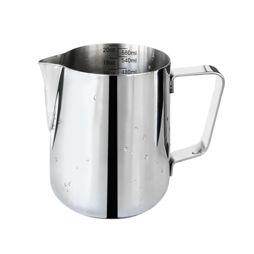 �~���N�A���Ċ�W���O 350/600 �~�����b�g���X�e�����X�|�~���N�s�b�`���[�N���A�X�P�[���v���t�F�b�V���i���o���X�^�R�[�q�[�c�[��(600ml with scale)