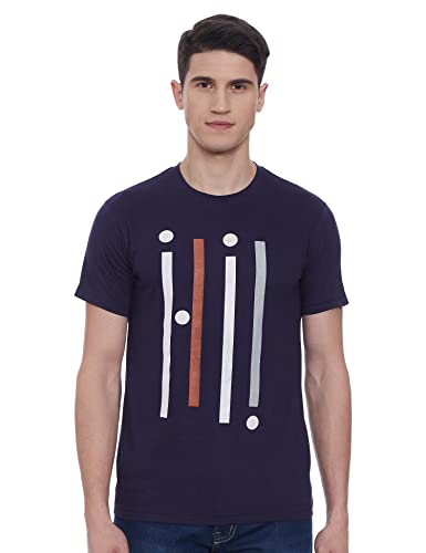 Image of TLF Men's Printed Premium Cotton Regular Fit T-Shirt