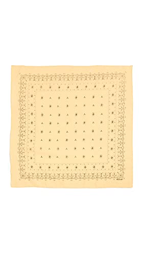 Madewell Women's Washed Bandana, Chamomile, Yellow, Print, One Size #TOP29