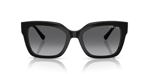 VOGUE EYEWEAR Damen VOGUE EYEWEAR VO5613SB W44/T3 Sonnenbrillen Nylon Schwarz Grau Quadratisch Polarisiert Schattiert