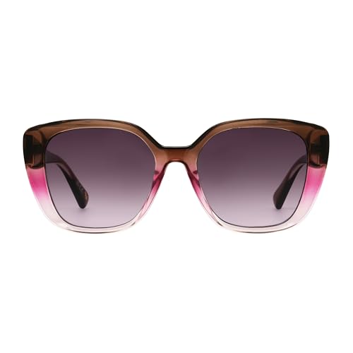 Nine West Women's Raina Cat Eye Sunglasses, Purple, 53 mm2