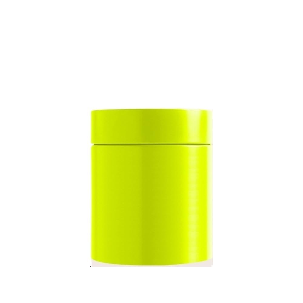 Juego De Té Contenedor de almacenamiento de té a granel Lata de almacenamiento pequeña portátil Lata redonda sellada Lata de hierro Lata vacía Juego de té Lata individual Tarro Para Guardar Té(F,M)