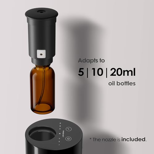 Airversa AN6BUS Waterless Diffuser For Essential Oil Nebulizer Battery Operated Mini Scent Air Machine Aromatherapy Atomizing Diffuser 1/2/3H/Continous Mode 3 Mist Level thumb #2