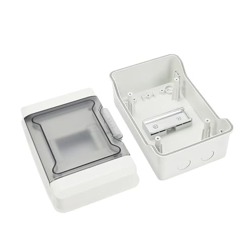 Caja de distribución AT-6WAY exterior con disyuntor MCB estanca