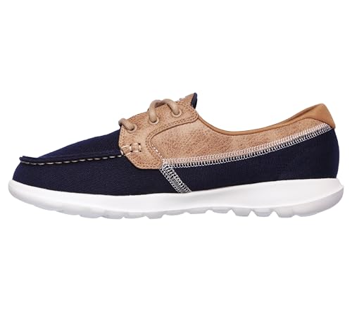 Image of Skechers Women's On-the-go Walk Lite - Coral Boat Shoe