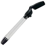 Deskium Elektronischer Auffangbehälter für ungebetene Besucher mit LED-Licht, 43,4 cm Griff, Vakuumfalle, Ein-Knopf-Steuerung, Haus, Garten, Büro