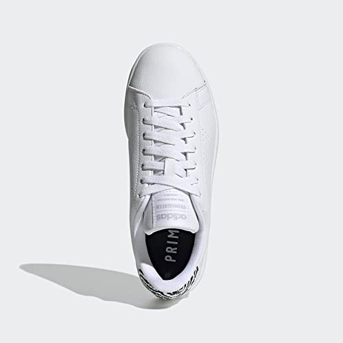 Image of adidas Womens Advantage Lace Up Sneakers Shoes Casual - White