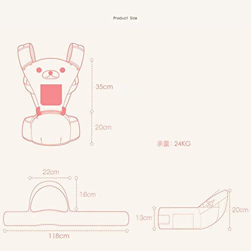 Pasgeboren baby Multifunctionele babydrager, Ergonomische Receptie Kangoeroe Kangoeroe van de baby Attachment voor de… - Image 7