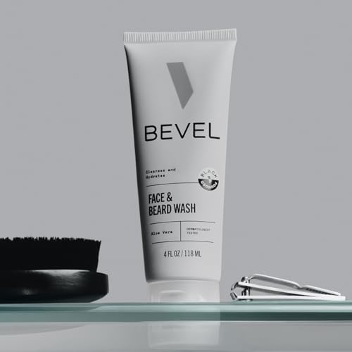 Image of Bevel Face & Beard Wash with Witch Hazel and Aloe Vera to Cleanse, Hydrate