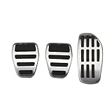 3.【Diseño único】: mano de obra fina, diseño curvo, contraste de colores vivos, textura excelente, nunca se oxida ni se deforma. No solo protege el acelerador y los frenos de su automóvil, sino que también le brinda a su automóvil un estilo y apariencia únicos, agregue personalidad a el coche.