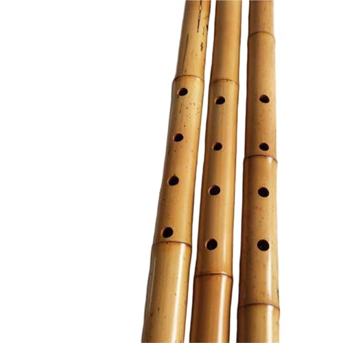 Flûte bambou Shakuhachi artisanale D-pipe 1.8 feet finitions soignées 5 trous