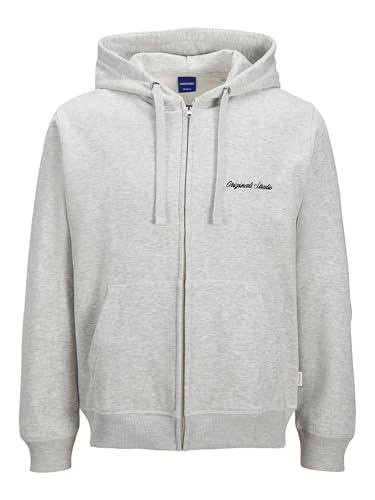 JACK & JONES Jornorrebro Emb Sweat Zip Hood Noos – Ansicht 1