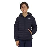 Eddie Bauer Unisex Kids CirrusLite Reversible Lightweight Down Puffer Jacket, Peacoat, Small