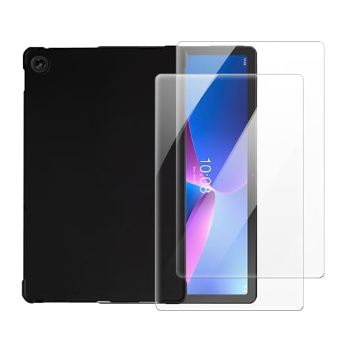 Funda Lenovo Tab M10 Plus 3rd Gen acabado premium elegante con vidrio templado de protección