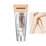 Clawrex Bein Make Up Wasserfest, Body Coverage Perfector für Bein, Wasserfest Körper und Bein Make Up, Abdeckcreme Für Krampfadern, Lang Anhaltend, Concealer, Flawless Skin Perfecting(Nature Brown)