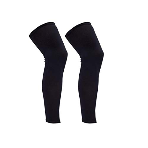 L 1pc Gardening Knee Pads Professional Comfort Breathable Extra Long Straps Knee Protector for Work Outdoor Sports Black