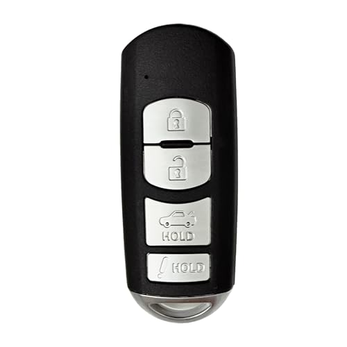 Grpoyrd Key Fob Replacement Fit for 2014-2018 Mazda3 Mazda 6 Smart Key Fob for Mazda MX-5 2016-2019 315Mhz Car Key Fob for Mazda Keyless Entry Remote Control Key Fob