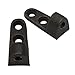 Zadery 10 Packs Industrial Side Beam Rod Connector, 3/8''-16 Beam Connector, Max Load 250 lbs, Malleable Iron (3/8''-16)