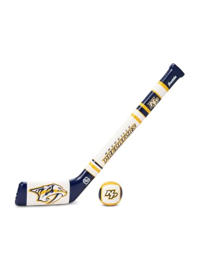 Image of Franklin Sports NHL Team Mini Soft Hockey Stick Set - NHL Team Soft Foam Mini Hockey Stick and Ball - Great Toy for Kids