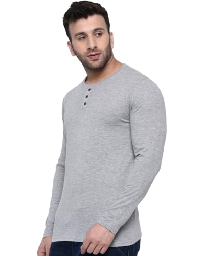 Image of London Hills Men's Cotton Regular Fit T-Shirt