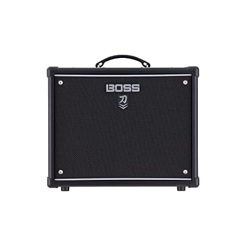 BOSS Katana - 50 Mkii Combo Guitar Amplifier, Stage-Ready 50-Watt Combo Amp with A Custom 12-Inch Speaker Cover