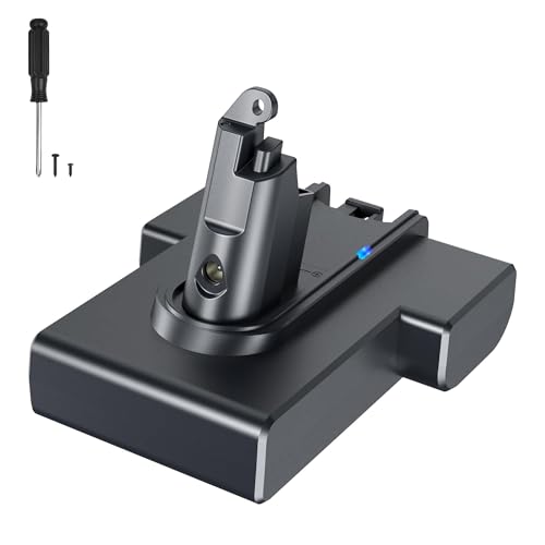 Image of Premium 21.6V 8.0Ah V6 Battery Replacement Compatible with Dyson V6 Vacuum, Upgraded Li-ion Battery DC58 DC59 DC61 DC62 SV03 SV04 SV05 SV09 for V6 Absolute Animal Motorhead Handheld Cleaner