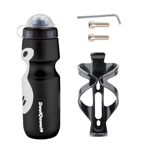 Dawlqawwi Portabidones Bicicleta MTB Negro