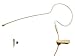 Pro Earhook Headworn Microphone Headset Microphone Compatible with AKG Samson Wireless Bodypack Transmitter - Mini XLR TA3F Connector