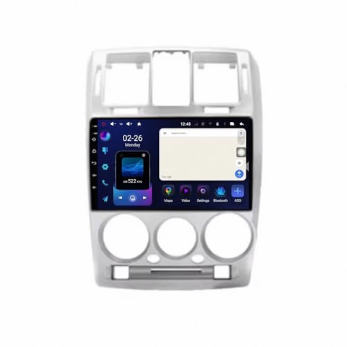 Coche sin Carplay Solución: Pantalla para Hyundai Getz 2002-2011 con Android Auto y GPS