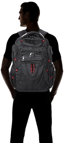 KROSER Travel Laptop Backpack TSA Computer Backpack Water-Repellent College Daypack Business Backpack with RFID Pockets & USB Port