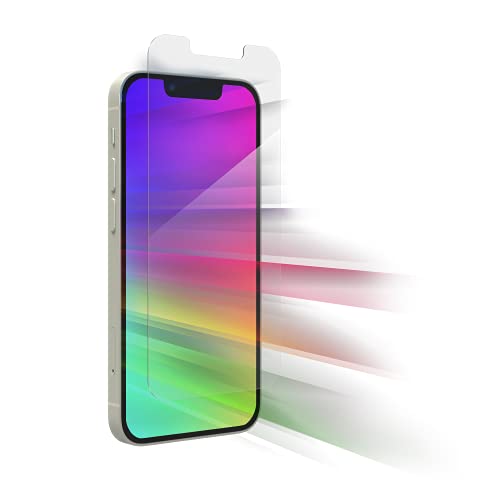 Image of ZAGG Glass Elite VisionGuard - Impact Protection, Scratch Resistant, Fingerprint Resistant - InvisibleShield - Made for Apple iPhone 13 mini
