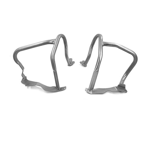 Crash bar BMW R1200RT 2014-2020 pare-carter avant argent