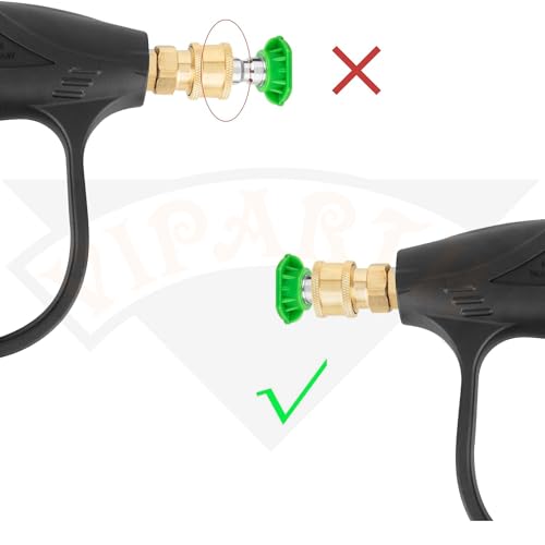 Image of metal Premium Pressure Washer Water Spray Gun With Quick Connector And Nozzle set Pressure Washer