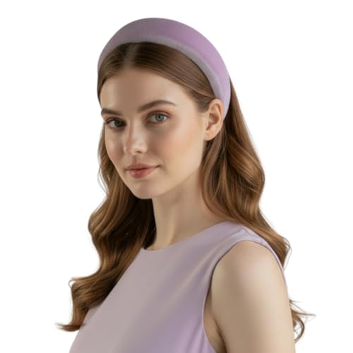 Cerchietto per Capelli Donna Bombato in Velluto