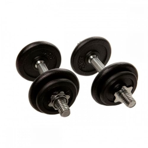 Set Mancuernas Home 20 kg con Maletín – Kit Completo de Mancuernas Ajustables para Entrenamiento Fitness en Casa